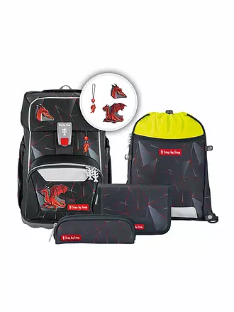 STEP BY STEP | Set de cartables 5 pièces GIANT Horse Lima | schwarz